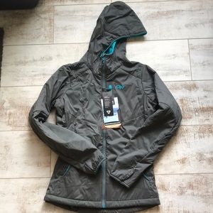 Outdoor tech hoody. Light top layer